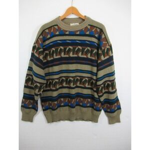 Vintage 80s Sears Roebuck Sweater Men 2XL Pullover Crewneck Grandpa